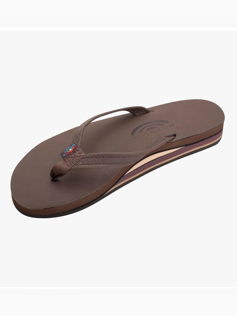 Rainbow Brown (Mocha) Flip Flop Sandal